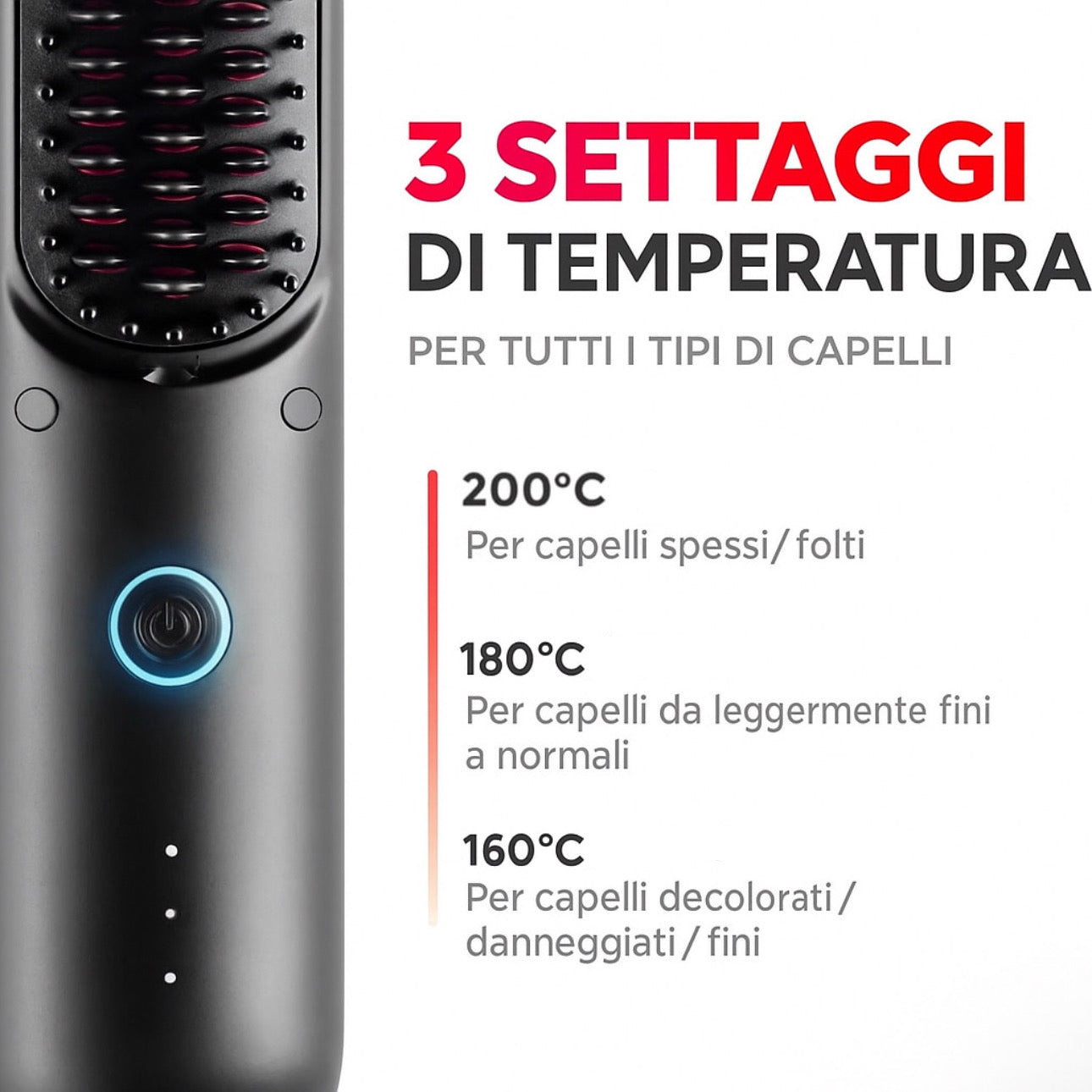 SLEEKA™ – Spazzola Lisciante Senza Fili